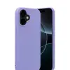 Apple İphone 17 Nano İçi Kadife Silikon - Lila