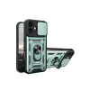 Apple İphone 17 Pars Lens Yüzüklü Silikon - Yeşil