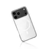 Apple İphone 17 Pro Kılıf Magneticsafe Şeffaf Silikon - Şeffaf