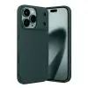 Apple İphone 17 Pro Max Auto Focus Karbon Kapak - Koyu Yeşil