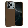 Apple İphone 17 Pro Max First Silikon - Kahverengi