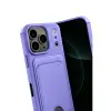 Apple İphone 17 Pro Max Kelvin Kartvizitli Silikon - Lila