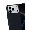 Apple İphone 17 Pro Max Nano İçi Kadife Silikon - Siyah