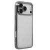 Apple İphone 17 Pro Max Razer Lensli Silikon - Titan Gri