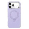 Apple İphone 17 Pro Max Regal Magsafe Standlı Kapak - Lila