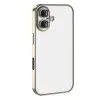 Apple İphone 17 Razer Lensli Silikon - Gold