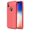 Apple İphone X Kılıf Auto Focus Kapak - Kırmızı