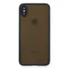 Apple İphone Xs Max Kılıf Montreal Silikon Kapak - Lacivert