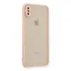 Apple İphone Xs Max Kılıf Montreal Silikon Kapak - Pembe