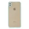 Apple İphone Xs Max Kılıf Montreal Silikon Kapak - Turkuaz