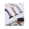 Apple Watch 38mm Live Taşlı Kordon (saat Değildir) - Siyah