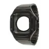 Apple Watch 44mm KR409 Metal Kordon - Siyah