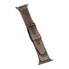 Apple Watch 45mm Buff Deri Kordon (saat Değildir) - Kahverengi