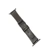 Apple Watch 45mm Buff Deri Kordon (saat Değildir) - Siyah