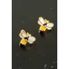 Arı Mineli Minik Küpe