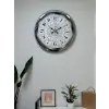 Asil Motif Krom 40 Cm Metal Duvar Saati
