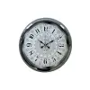 Asil Motif Krom 40 Cm Metal Duvar Saati