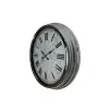 Atlas Silver 40 Cm Metal Duvar Saati
