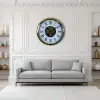 Aurelius Gold 60 Cm Çarklı Duvar Saati