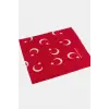 Ay Yıldız Desenli Bandana 50*50