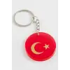 Ay Yıldız Epoksi Anahtarlık