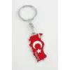 Ay Yıldız Metal Anahtarlık