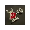 Ay Yıldız Yaka Rozet