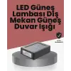 Bahçe Ve Balkon İçin Güneş Enerjili Lamba