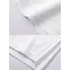 Baskılı Oversize Bisiklet Yaka T-shirt - Beyaz