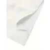 Baskılı Oversize Bisiklet Yaka T-shirt - Beyaz