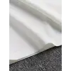 Baskılı Oversize Bisiklet Yaka T-shirt - Beyaz