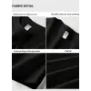 Baskılı Oversize Bisiklet Yaka T-shirt - Siyah