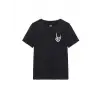 Baskılı T-shirt - Siyah