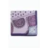 Benekli Desenli Zr Şifon Fular 50*50 cm