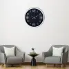 Beyaz 40 Cm Metal Modern Duvar Saati