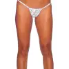 Beyaz Dantelli Tanga TM1165