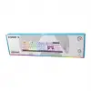 Beyaz Gökkuşağı Işıklı Usb Kablolu Oyuncu Klavye - Mouse Set (k95)