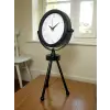 Black Classic Dekoratif Üç Ayaklı Masa Saati