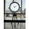 Black Classic Dekoratif Üç Ayaklı Masa Saati