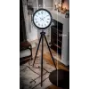 Black Elegance Tripod Ayaklı Saat
