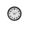 Black Simplex 40 Cm Metal Duvar Saati