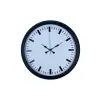 Black & White Baseline 40 Cm Metal Duvar Saati