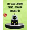 Bluetooth Bağlantılı Yüksek Çözünürlüklü Galaksi Projektör