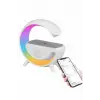 Bluetooth Hoparlör G Şekli Atmosfer Akıllı Rgb Lamba Wireless Kablosuz Şarj