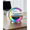 Bluetooth Hoparlör Rgb Aydınlatmalı Usb Tf Kart Fm Özellikli