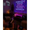 Bluetooth Hoparlörlü Akıllı Projektör Kablosuz Karaoke Mikrofonlu