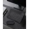 Bluetooth Klavye Mouse Seti Taşınabilir Wireless Bilgisayar Aksesuarı