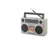 Bluetooth Nostaljik Fm Radyo Usb Tf Aux Taşınabilir Hoparlör - Bej FX2510B