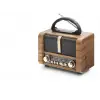 Bluetooth Nostaljik Hoparlör Fm 16.6 X 9.4 X 12.5 Cm NS8107BT