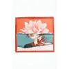 Çiçek Desenli Zr Şifon Fular 50*50 cm